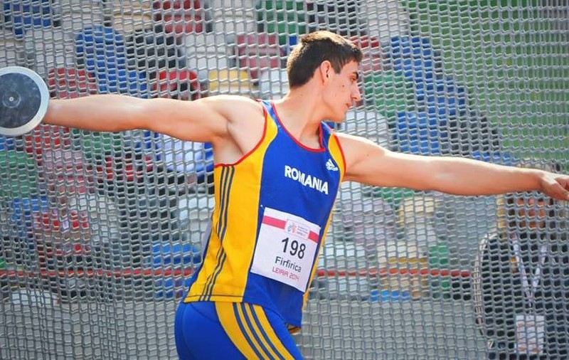 Alin Firfirică, medaliat cu argint la aruncarea discului la CE Under 23 de atletism / VIDEO
