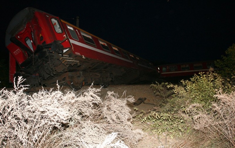 ACCIDENT FEROVIAR la Băile Herculane