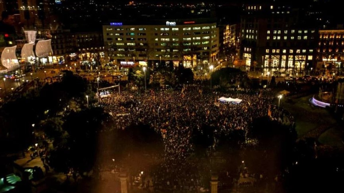Proteste în Barcelona