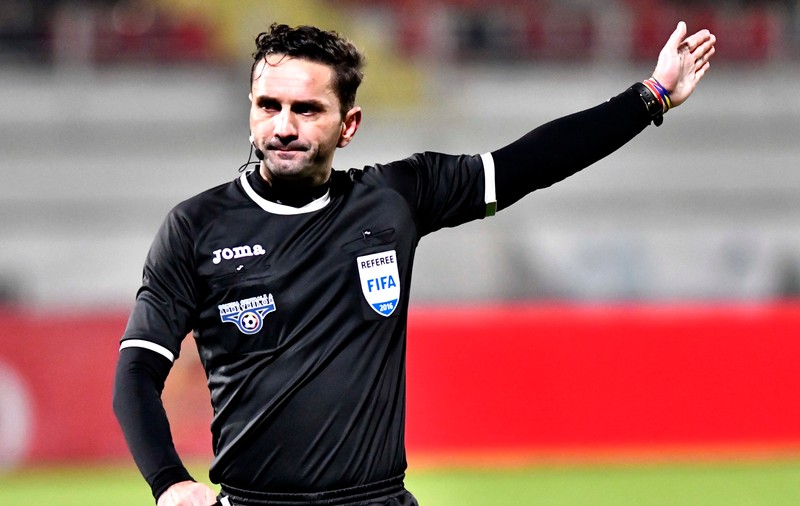Sebastian Colţescu va arbitra partida Sparta Praga - Spartak Subotica din Europa League