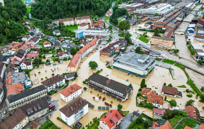 Ajutor UE de 400 de milioane de euro pentru Slovenia, țară devastată de inundații „istorice”