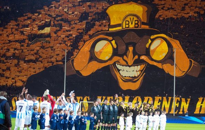 Fanii lui Dortmund au realizat cea mai tare coregrafie a anului! | FOTO
