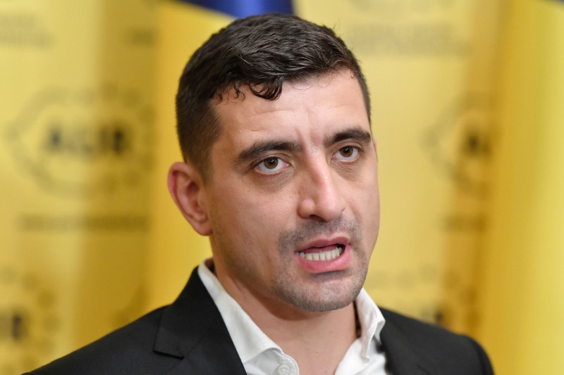 George Simion, unul dintre liderii partidului AUR | Foto Hepta