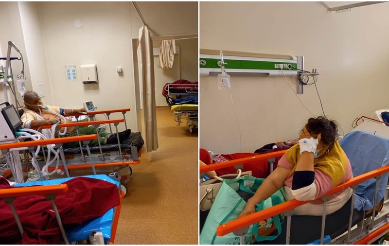 „O fărâmă din imaginea COVID-19” de la un spital din Iași. Medic: „Cea mai mare teamă este să nu mai avem ventilatoare”
