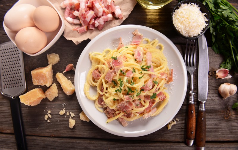 Istoria pastelor carbonara - rețeta originală