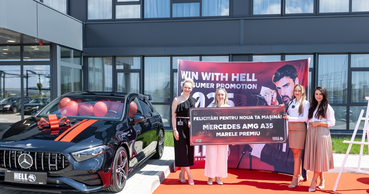 Castigatoarea premiului campaniei Hell ENergy