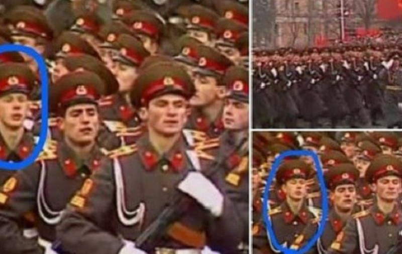 Rușii susțin că au găsit imagini cu șeful armatei ucrainene defilând la o paradă în Piața Roșie din Moscova, la celebrarea Marii Revoluții Socialiste