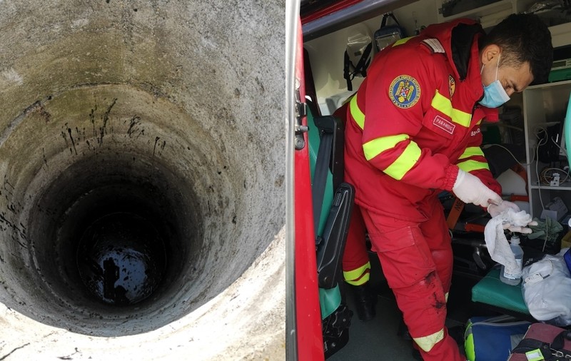 Cum a fost salvată o tânără de 17 ani din Panciu, aflată în stare de inconștiență după ce a căzut într-un canal neasigurat, adânc de 5 metri