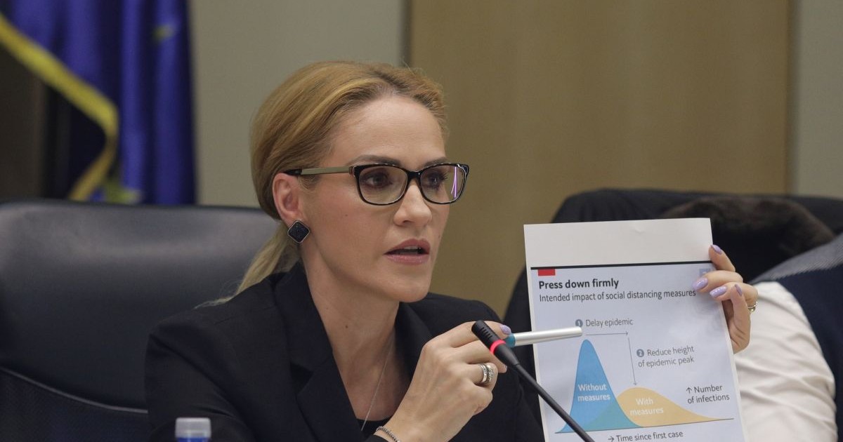 Gabriela Firea despre epidemia de coronavirus in Bucuresti
