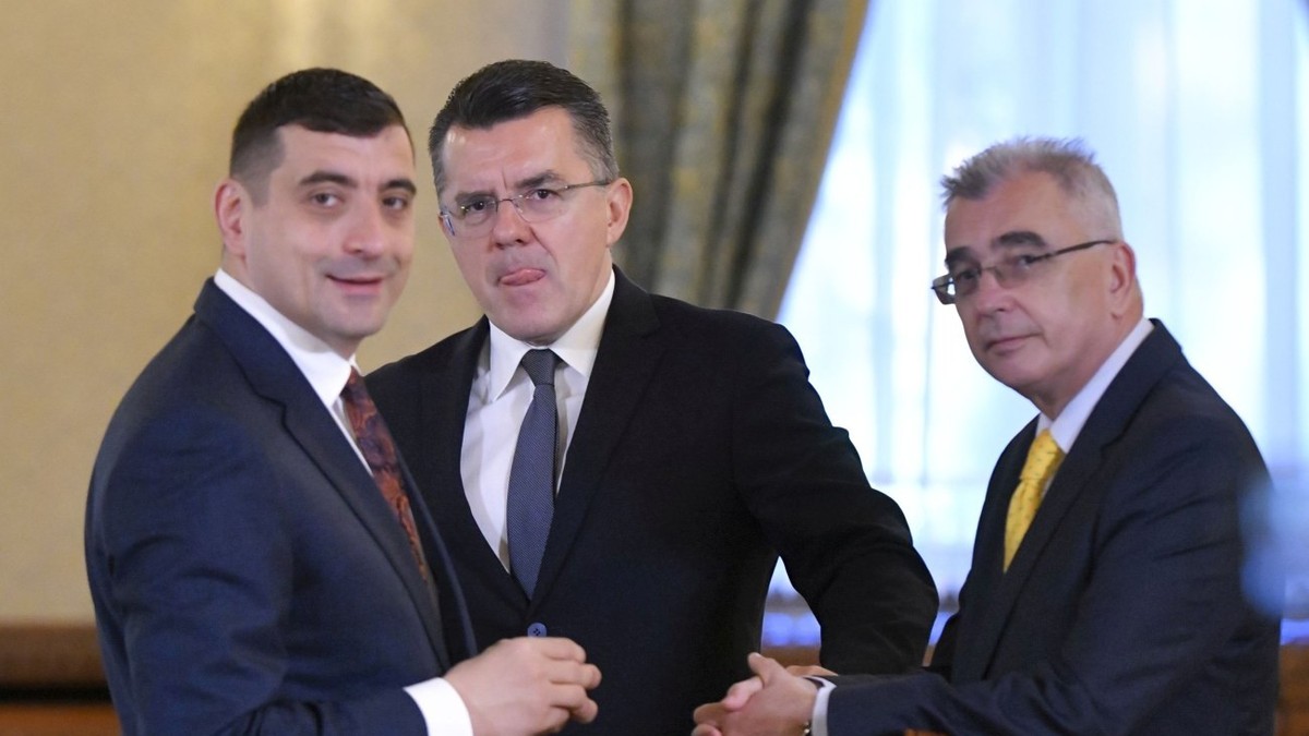 George Simion, Dan Dungaciu si Petrisor Peiu sunt cei mai importanți oameni din conducerea AUR