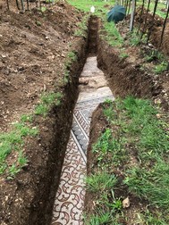 Podeaua de mozaic datează cel mai probabil din secolul III A.D. FOTO: Comune di Negrar di Valpolicella