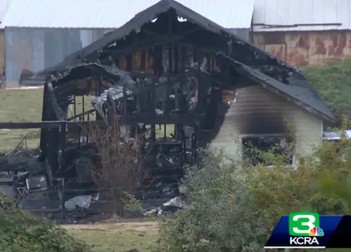 Casa familiei Procita a fost distrusă.