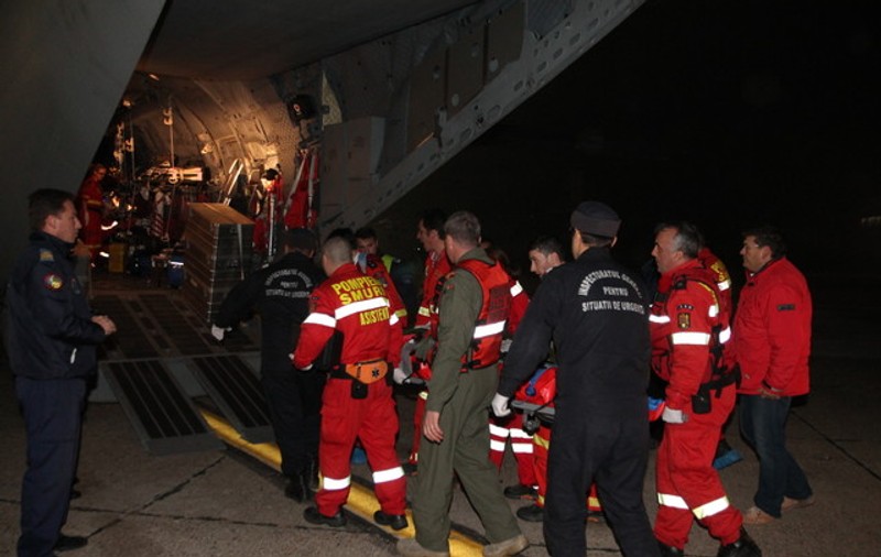 Tragedia din COLECTIV. Avionul NATO trimits pentru transportarea răniţilor a fost verificat de Raed Arafat