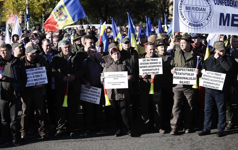 Sindicaliștii protestează la Guvern față de proiectul de lege al pensiilor. Care sunt principalele nemulțumiri