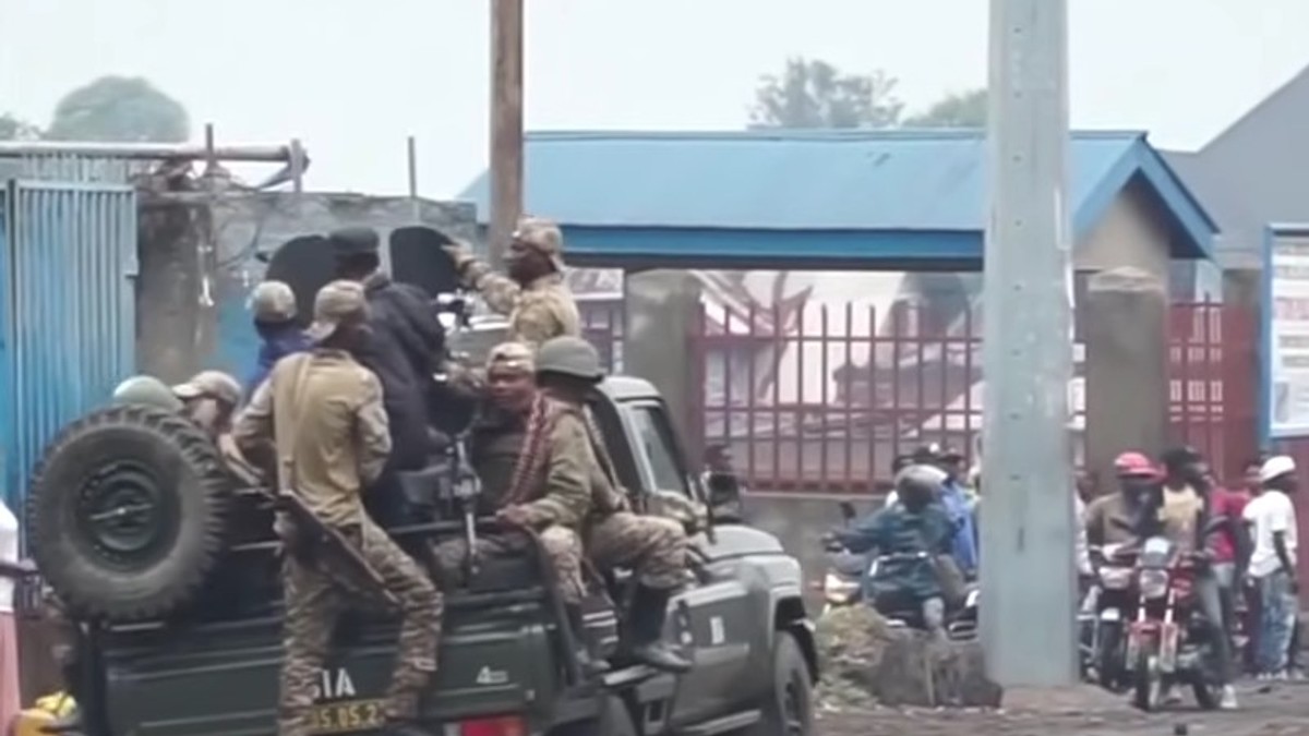 Lupte grele în Goma, estul RD Congo. Imagine lustrativă Captură YouTube BBC News