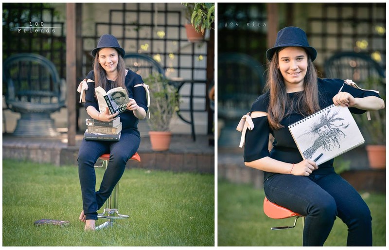 Așa s-a fotografiat Kira, fiica lui Gică Hagi