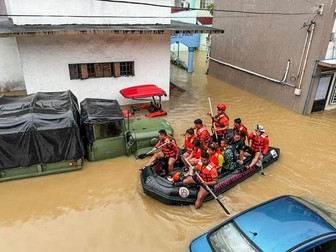 Ciclonul tropical Trami a lovit și Filipine. FOTO: Hepta