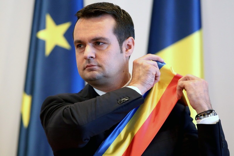 Cătălin Cherecheș, primarul din Baia Mare (foto EPA)