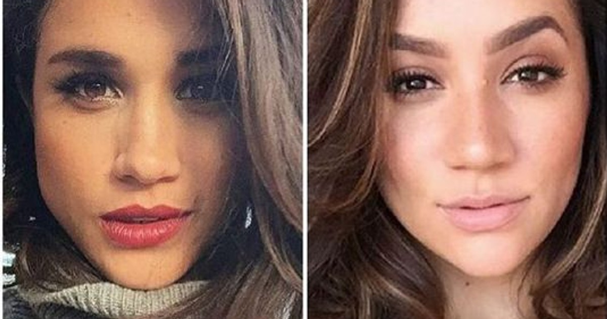 Zici că-i sora geamănă a lui Meghan Markle. Asemănarea unui model XXL cu soția Prințului Harry este uluitoare | FOTO