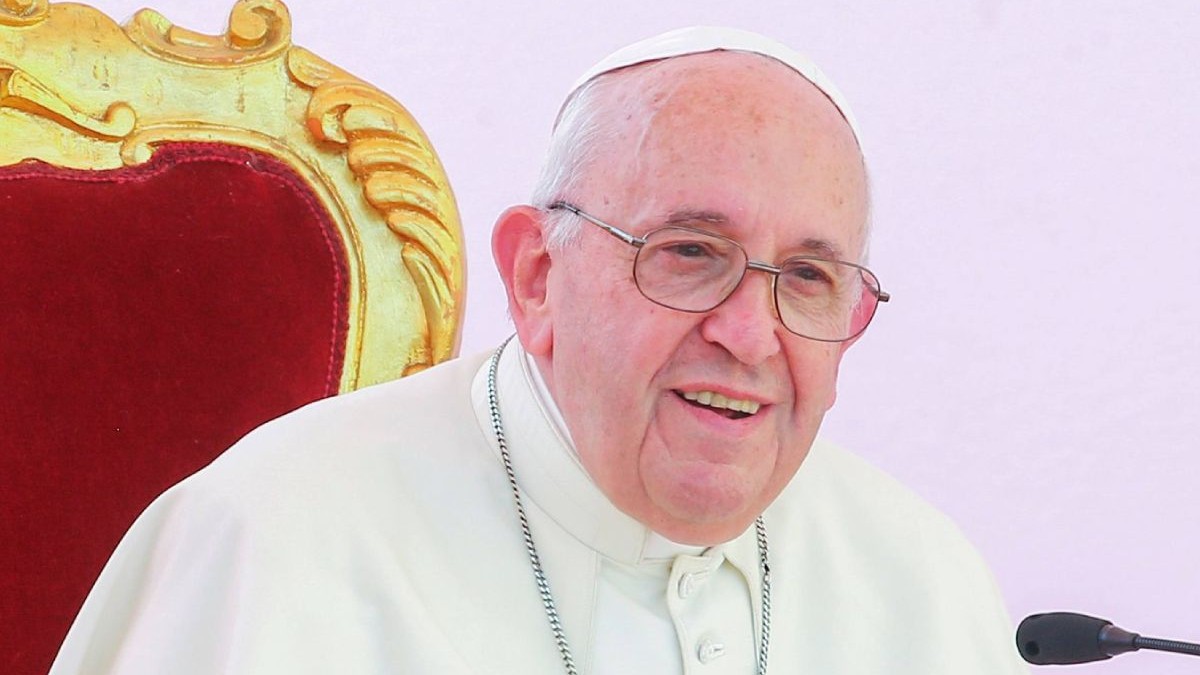 Imagine cu Papa Francisc
