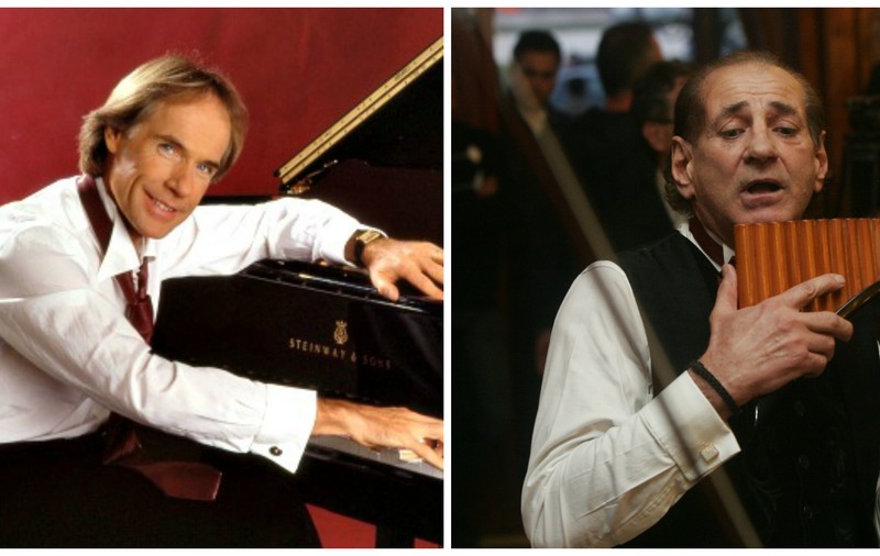 Gheorghe Zamfir îi arată România lui Richard Clayderman! Cei doi vor cânta în premieră mondială