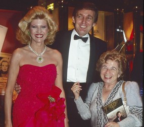 Donald Trump și Ivana, prima soție. FOTO: Profimedia
