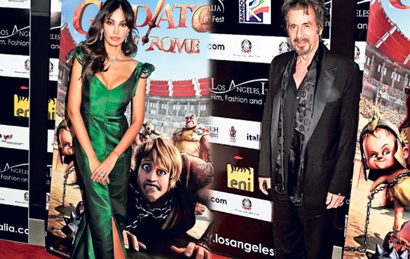 Mădălina Ghenea l-a premiat pe Al Pacino