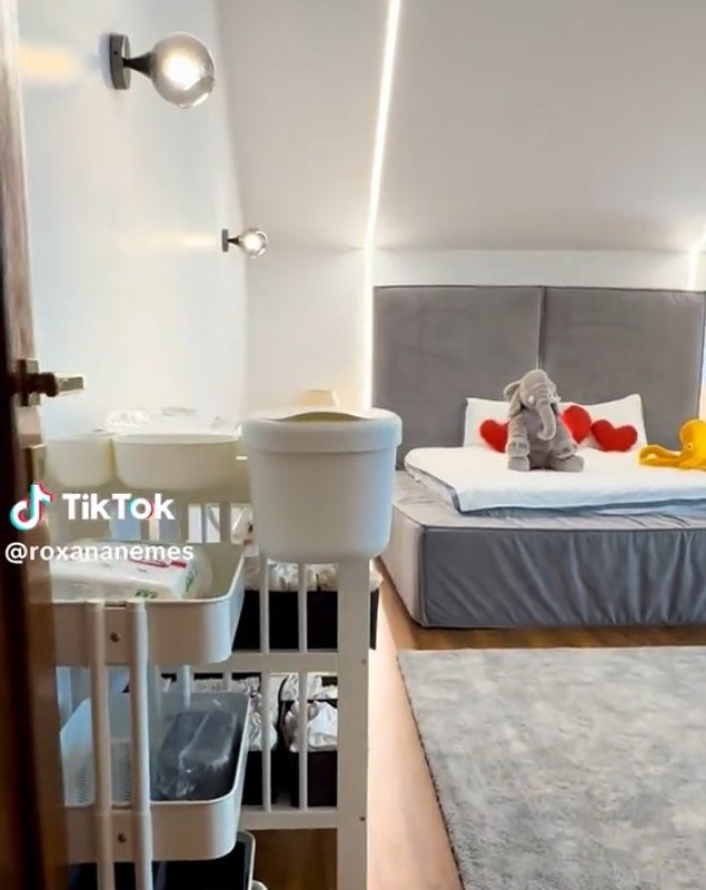 Cum arată camera gemenilor Roxanei Nemeș. Imagini din vila de 1 milion de euro a vedetei