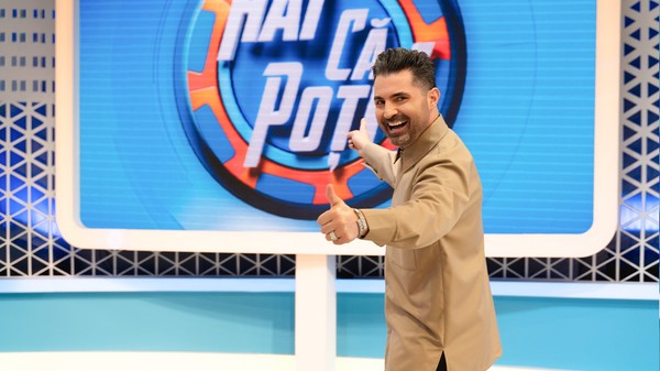 Pepe prezintă emisiunea „Hai că poți” | sursa foto: Kanal D