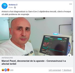 Fake news-ul de pe site-ul Antena 3