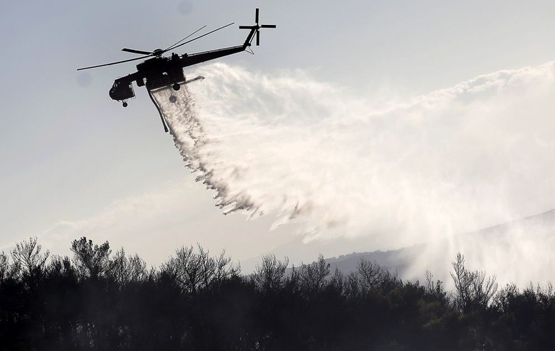 Atenționare de călătorie în Grecia, emisă de MAE. Zonele unde există risc ridicat de incendii de vegetație