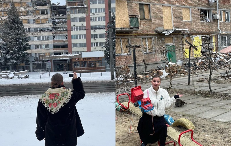 O tânără din Nikolaev documentează ororile războiului pe Instagram: „Iubesc viața și nu plănuiesc să mor nici în seara asta”