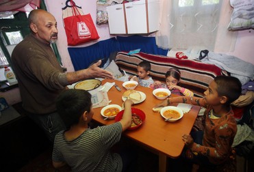 Masa de prânz în familia Troia