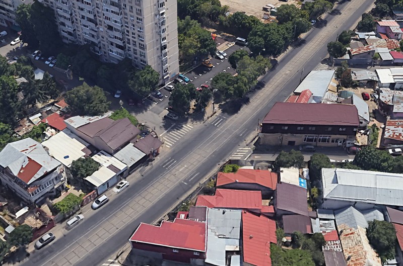 Str. Zețarilor/STB Baciului | Captură Google Earth