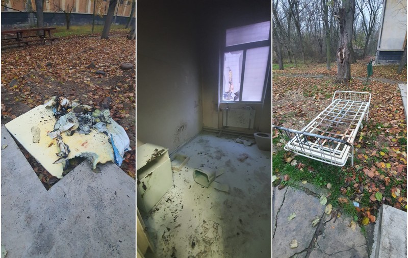 Incendiu la Spitalul de Psihiatrie din Gătaia, Timiș, provocat de un pacient. Zeci de oameni au fost evacuați