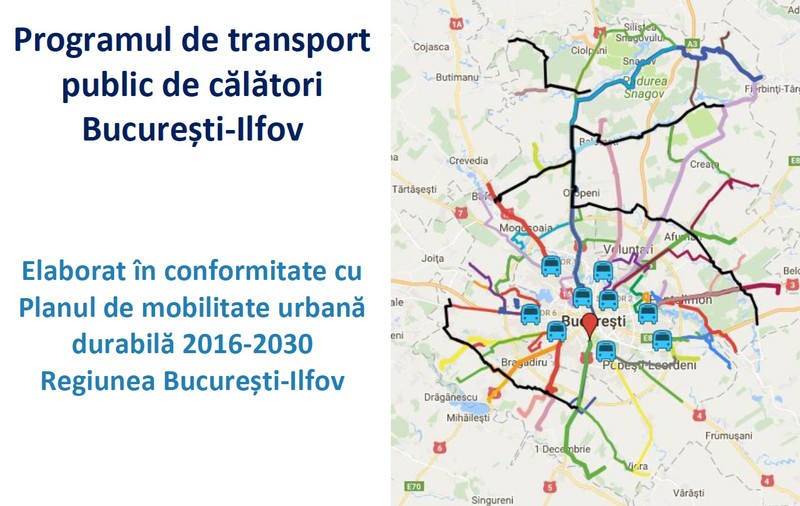 DOCUMENT | Cum arată programul de transport public de călători București-Ilfov