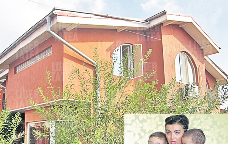 Bahmu a închiriat o vilă pentru ea şi cei mici