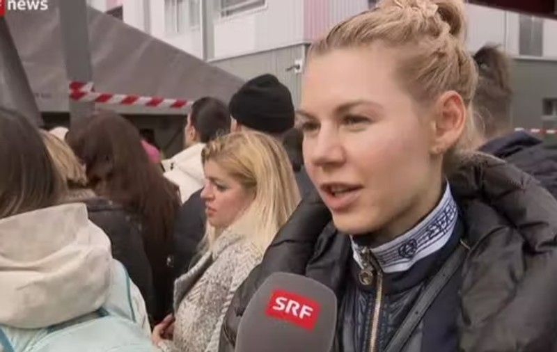 O ucraineancă fugită de la Kiev a primit loc de muncă după o apariție de 8 secunde la televizor: „E calificată, nu e un truc de PR”