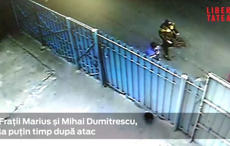 EXCLUSIV / VIDEO / Frații ”Cocoș” au tăiat un șofer cu sabia. Atacatorii l-au pedepsit pentru că bărbatul a intrat cu betoniera pe strada lor | VIDEO