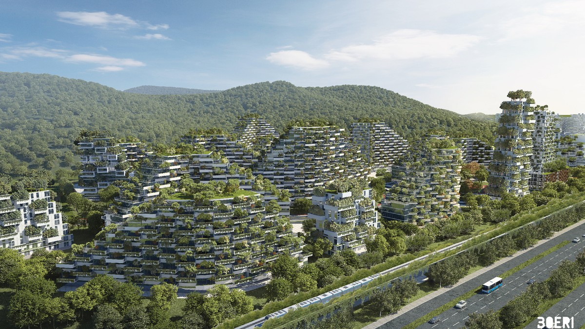 China plănuiește să construiască un oraș-pădure