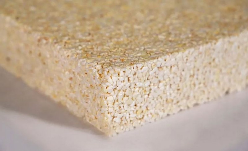 Cum arată materialul izolator realizat din popcorn