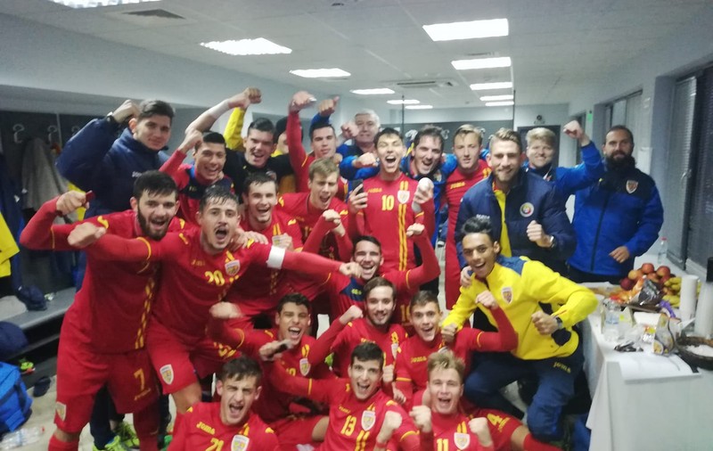 România - Gibraltar 8-0, meci de calificare la Turul de Elită U19. Cadou de la greci. Tricolorii merg mai departe