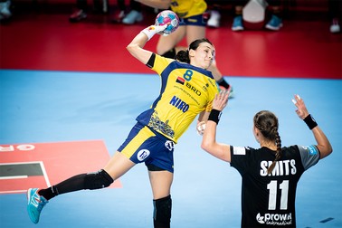 Women's EHF EURO 2018, preliminary round game - Group D - Germany and Romania in Brest Arena, Brest, France, 03.12.2018. Mandatory Credit © Nebojsa Tejic / kolektiff