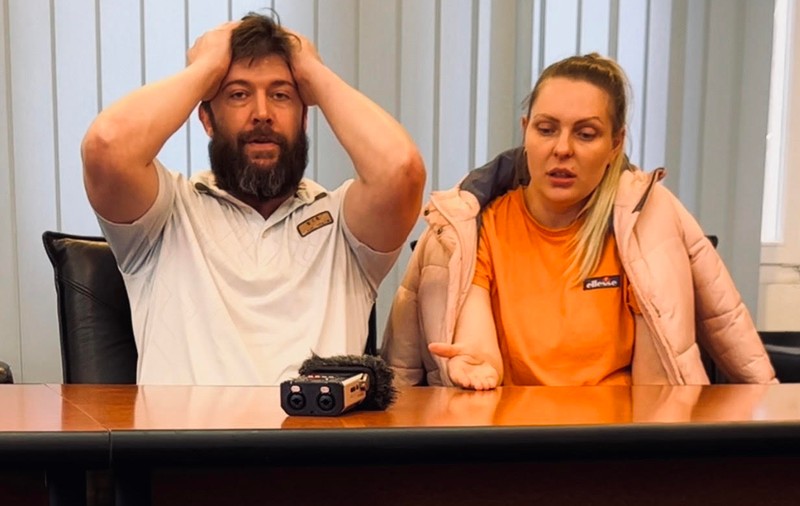 Un american cu soție ucraineancă, refugiat la o familie în Brăila: „O să mă asigur că toți americanii o să afle despre omenia din inimile românilor”