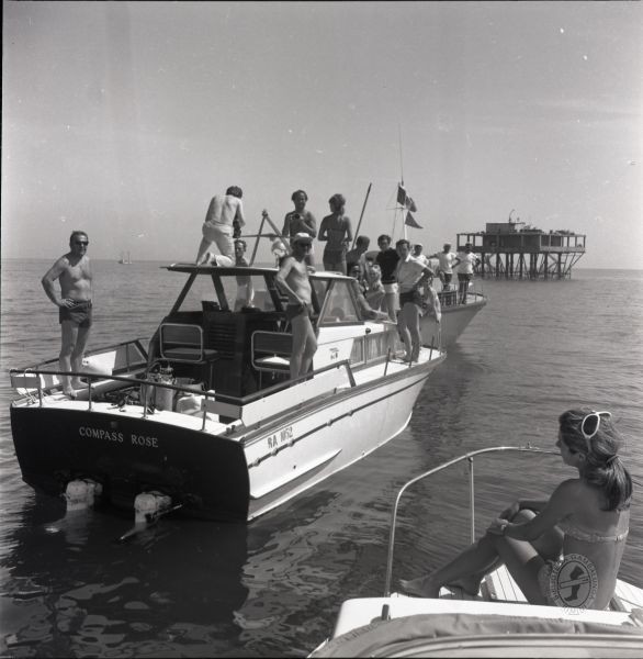 Insula Trandafirilor, o atracție turistică FOTO: Biblioteca Gambalunga, Rimini