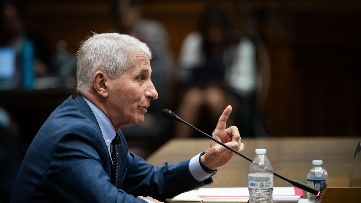 Anthony Fauci, în timpul unei audieri în Congresul american Foto: Profimedia