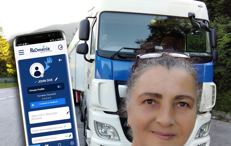 O șoferiță de TIR mutată de 20 de ani în Spania a lansat o aplicație mobilă pentru românii din diaspora care au nevoie de ajutor: „Un dispecerat la nivel european”