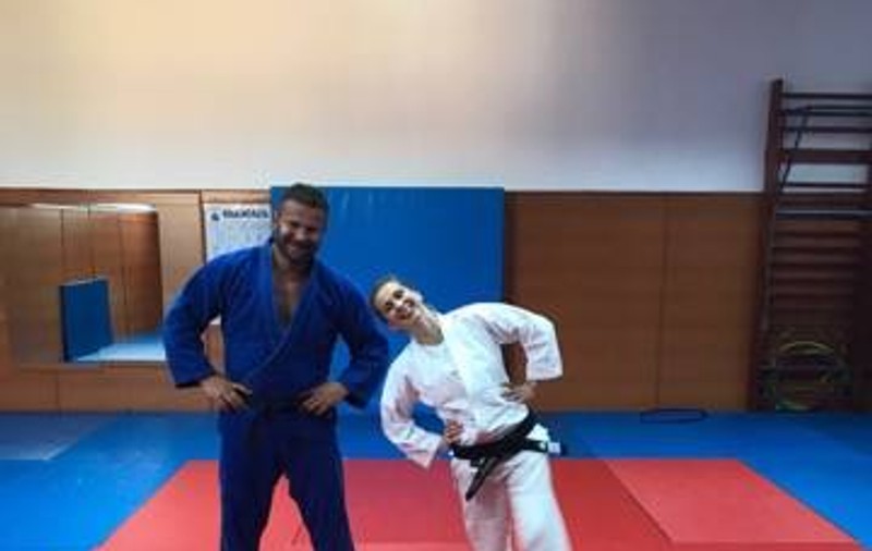 Alina Dumitru oferă lecții de judo pentru șefii din sportul românesc | FOTO