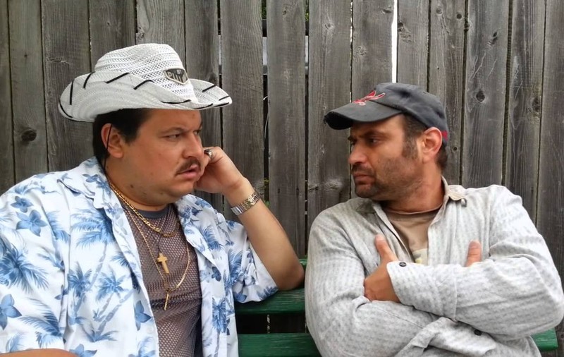 Bobonete și Văncică, singuri la malul mării. Actorii au făcut glume pe seama unei colege