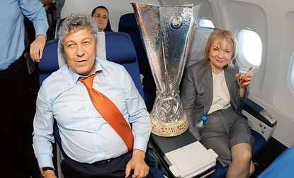 Elena și Mircea Lucescu